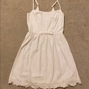 Lilly Pulitzer white eyelet dress